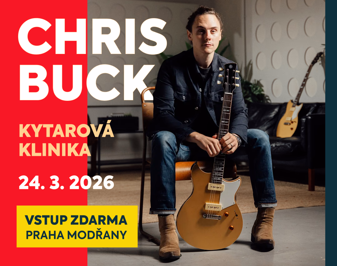 Event: Kytarová klinika Chrise Bucka